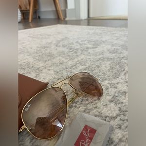 RayBan Aviator Sunglasses - Colored Lenses
